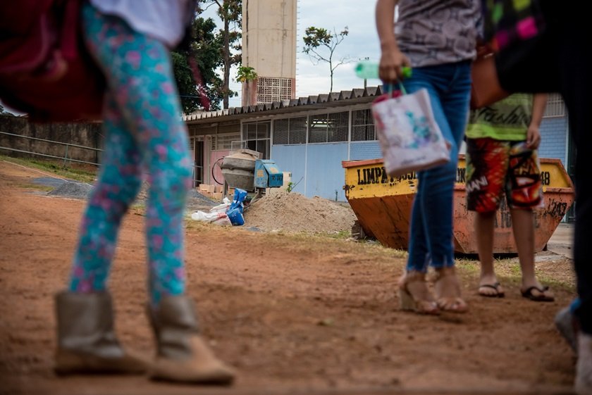 Brasília(DF), 16/08/2018 DF na Real TCDF apontando que mais de 80% das escolas públicas carecem de reformas. Local: Gama Foto: Hugo Barreto/Metrópoles