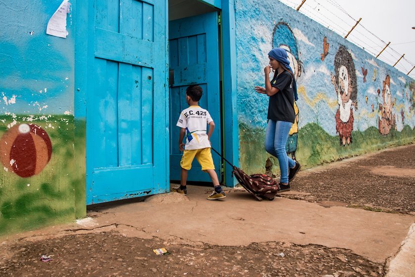 Brasília(DF), 16/08/2018 DF na Real TCDF apontando que mais de 80% das escolas públicas carecem de reformas. Local: samambaia Foto: Hugo Barreto/Metrópoles