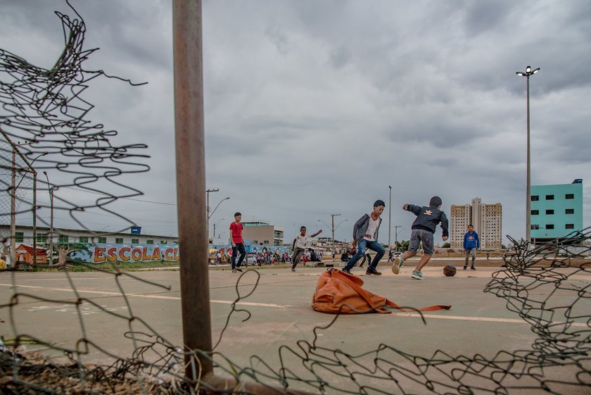 Brasília(DF), 16/08/2018 DF na Real TCDF apontando que mais de 80% das escolas públicas carecem de reformas. Local: samambaia Foto: Hugo Barreto/Metrópoles