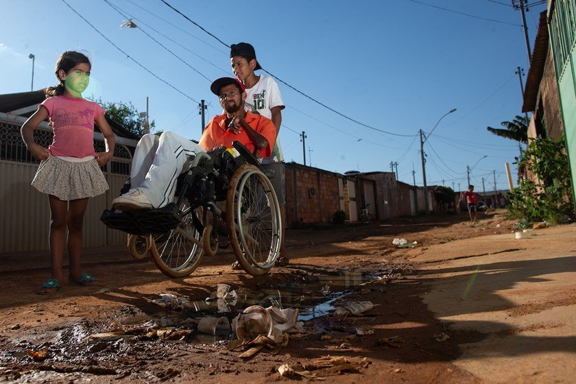 Infraestrutura precária e problemas no Sol nascente.. Brasília(DF), 28/08/2018