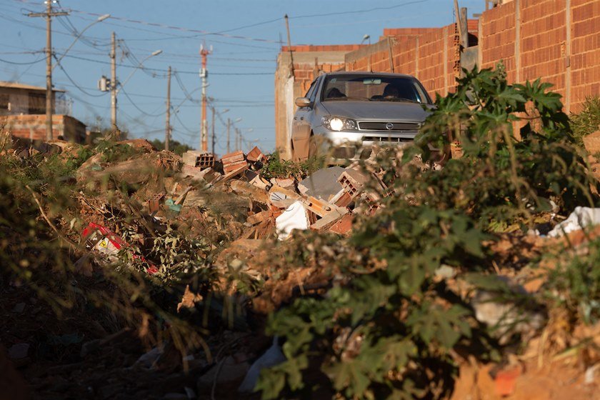 Infraestrutura precária e problemas no Sol nascente.. Brasília(DF), 28/08/2018