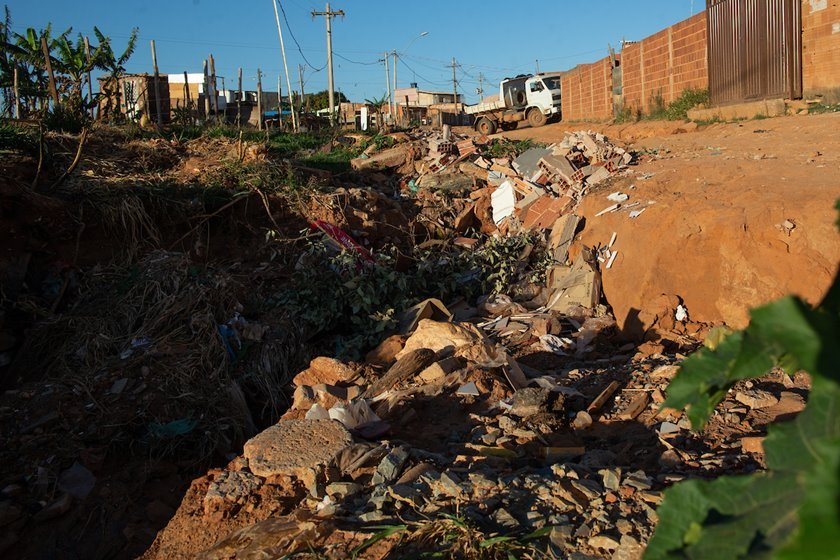 Infraestrutura precária e problemas no Sol nascente.. Brasília(DF), 28/08/2018