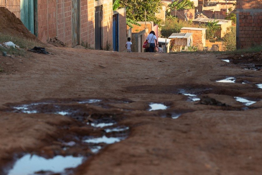 Infraestrutura precária e problemas no Sol nascente.. Brasília(DF), 28/08/2018