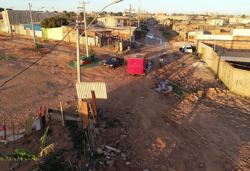 Infraestrutura precária e problemas no Sol nascente.. Brasília(DF), 28/08/2018