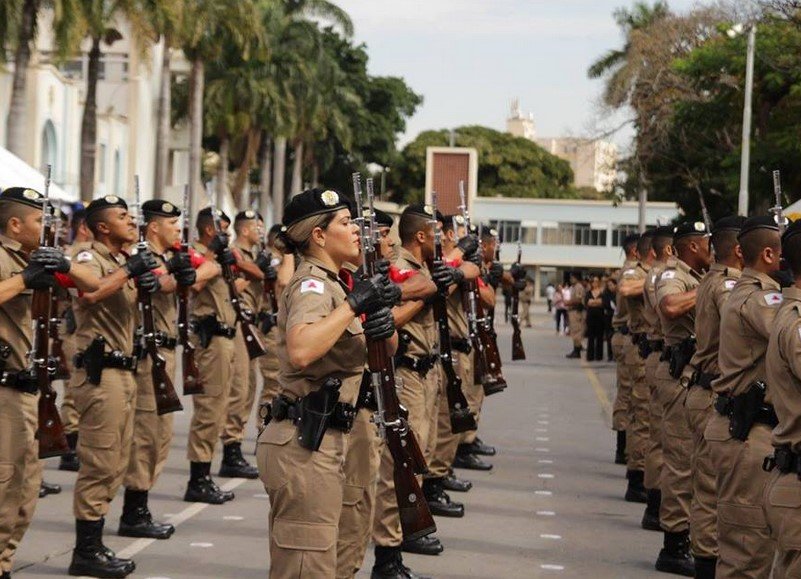 Saiu o edital da PM de Minas Gerais. Salário inicial é de R 8,8 mil
