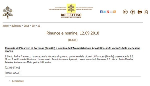 Reprodução/Vaticano