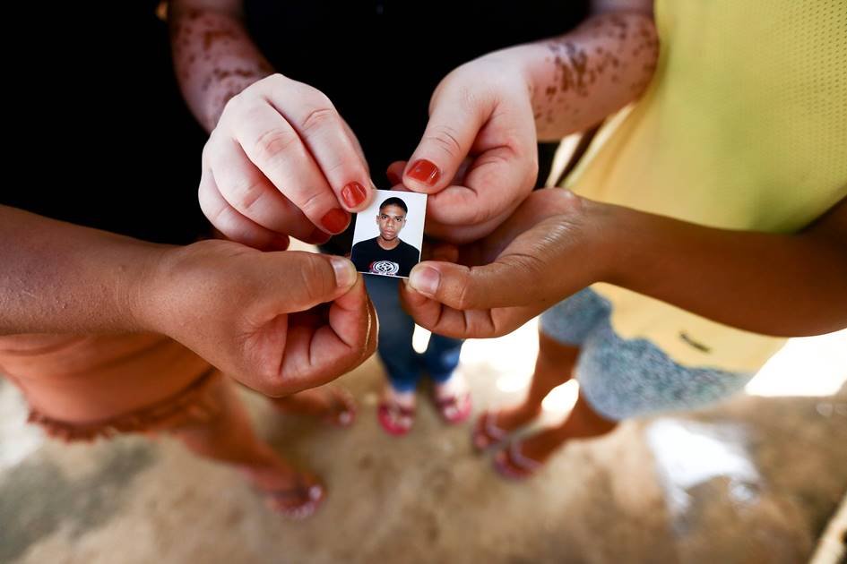 família de William Andem - morto em Alcaçuz
