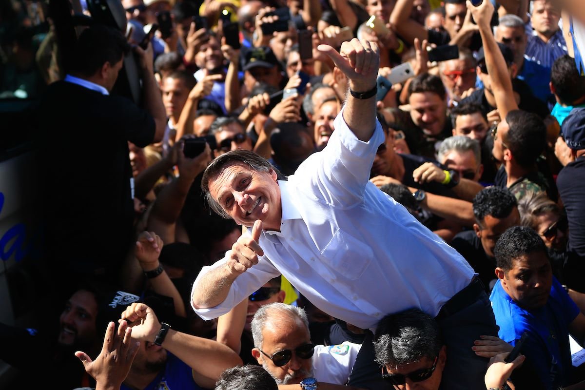 Eleições 2018 – Jair Bolsonaro carreata ceilândia