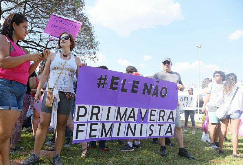 #elenão, mulheres contra Bolsonaro