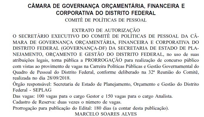 Reprodução/Edital