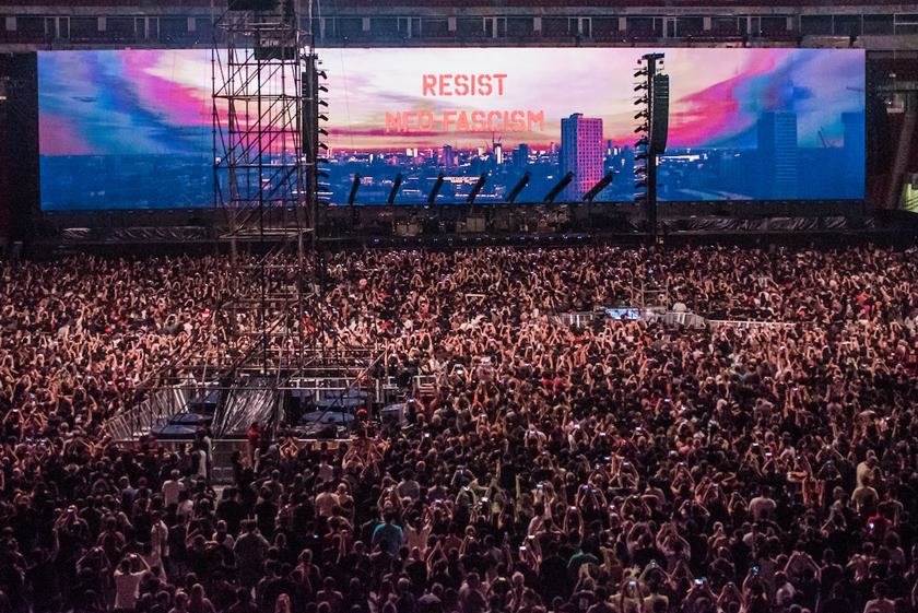 Foto do show de Roger Waters