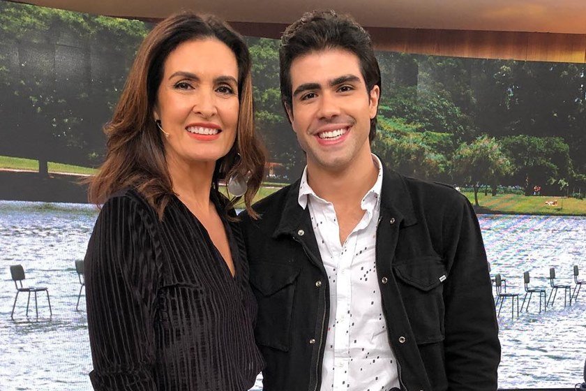 Juliano Laham no Encontro com Fátima Bernardes