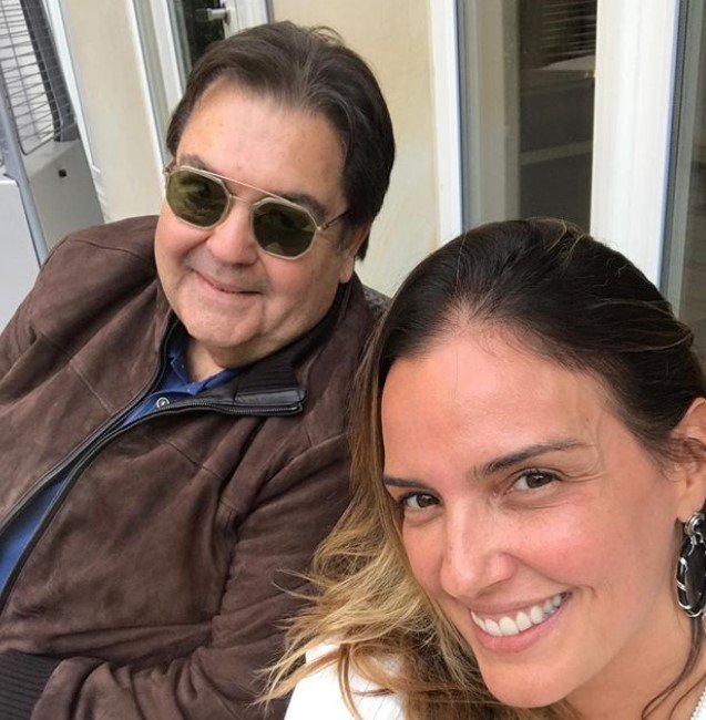 Luciana Cardoso e Faustão