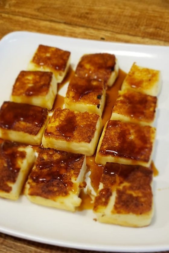 Petisco queijo coalho