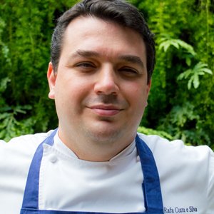 Na foto, o chef Rafael Costa e Silva