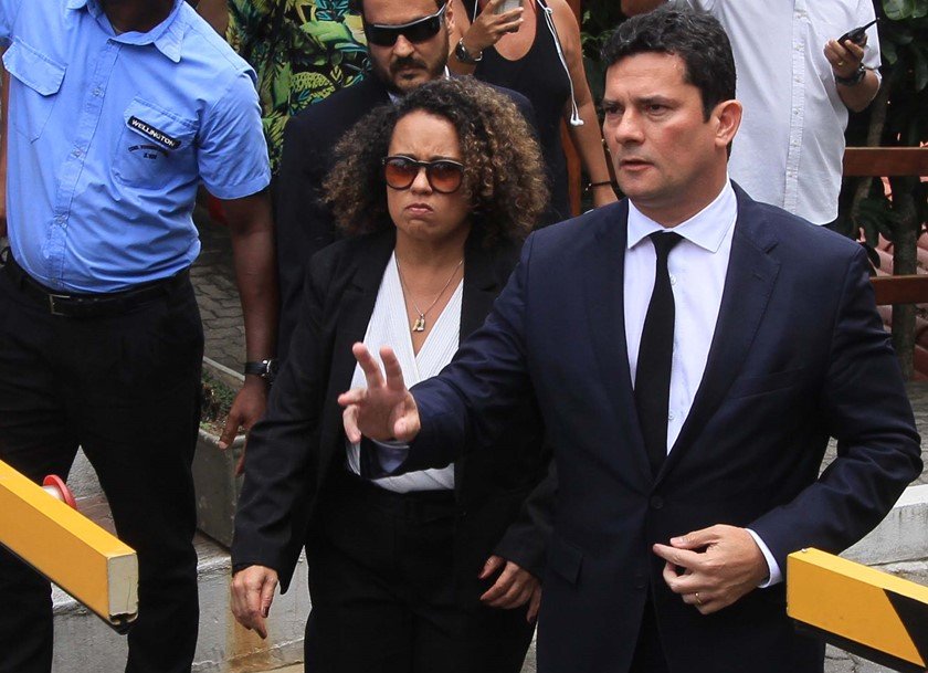 MORO SE REÚNE COM BOLSONARO NO RIO.