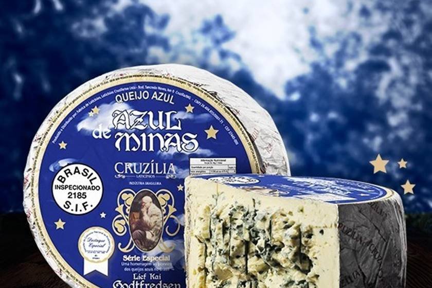 Queijo Gorgonzola Azul de Minas Cruzília