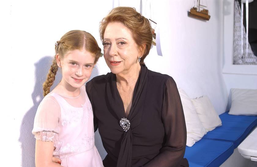 Marina Ruy Barbosa e Fernanda Montenegro em Belíssima - Zé Paulo Cardeal TV Globo
