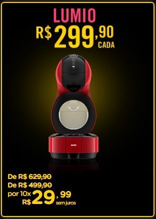 Black Friday Dolce Gusto: cápsulas por 
