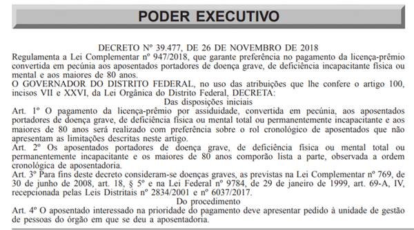 Reprodução / DODF