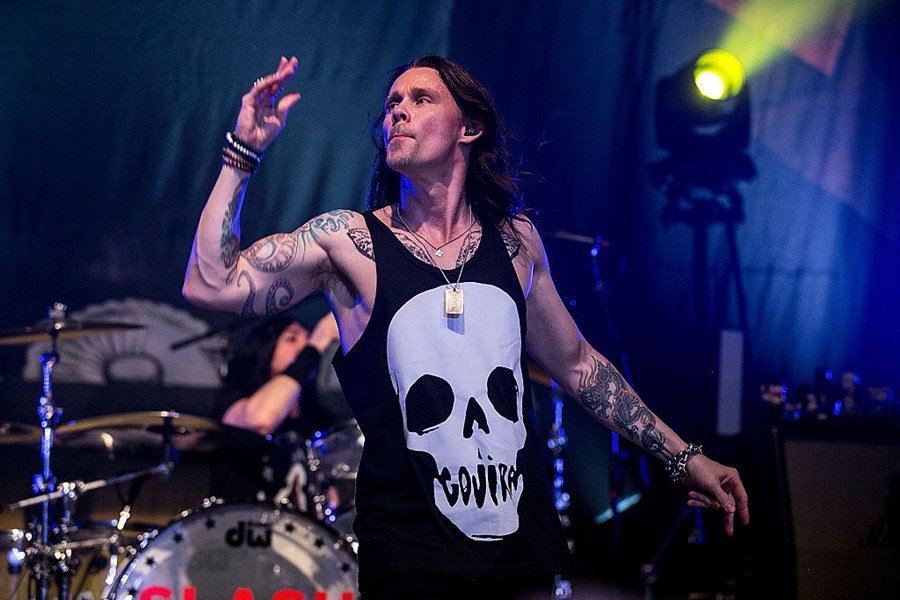 Slash Featuring Myles Kennedy And The Conspirators Perform At The Hollywood Palladium