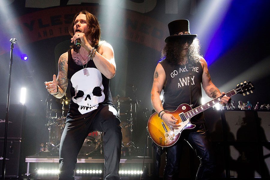 Slash Featuring Myles Kennedy And The Conspirators Perform At The Hollywood Palladium