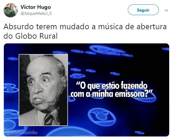 Globo Rural deixa internet indignada com mudança inesperada