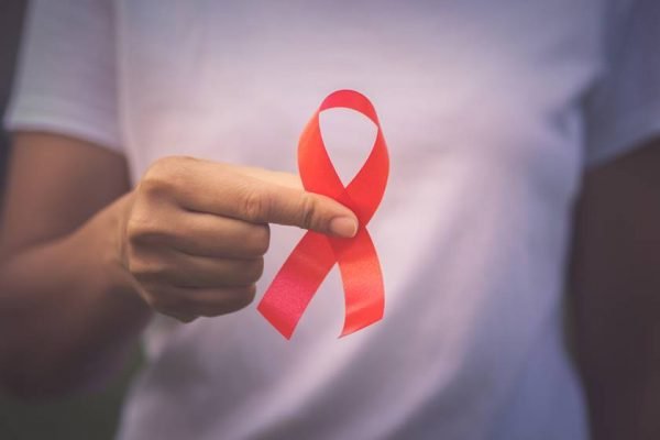 Red ribbon, symbol of World AIDS Day