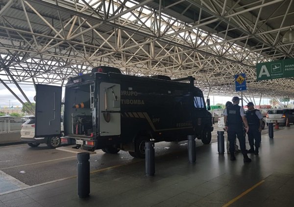 aeroporto de Brasília, ameaça de bomba