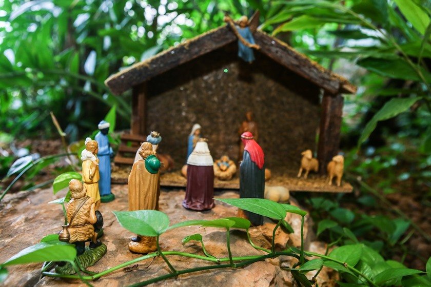 Brasília(DF), 05/12/2018, Decoração de natal. Local: Lago Sul. Foto: Filipe Cardoso/Especial para o Metrópoles