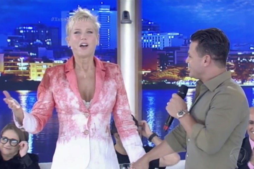 Xuxa e Eduardo Costa