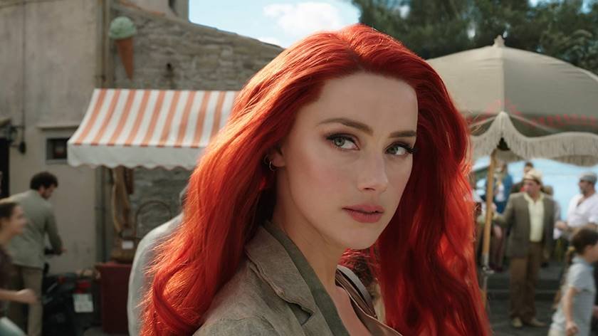 Amber Heard será cortada de Aquaman 2 após derrota para Depp, diz site