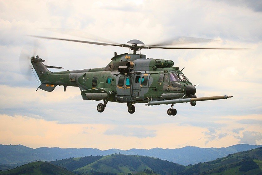 Brasil ser 1 pa s da Am rica do Sul a reabastecer helic ptero em