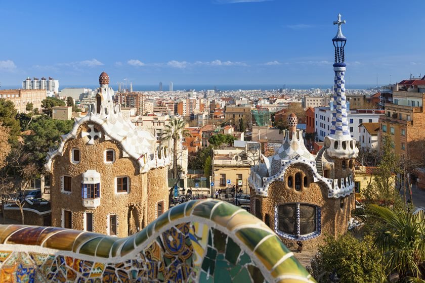 Park Guell, Barcelona, Spain