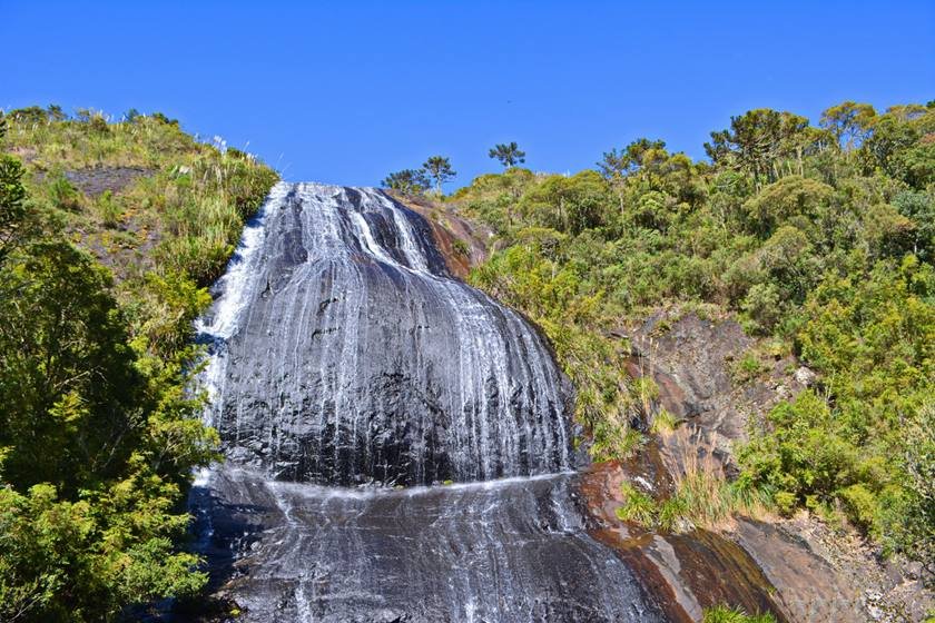 Beautiful waterfall in Urubici