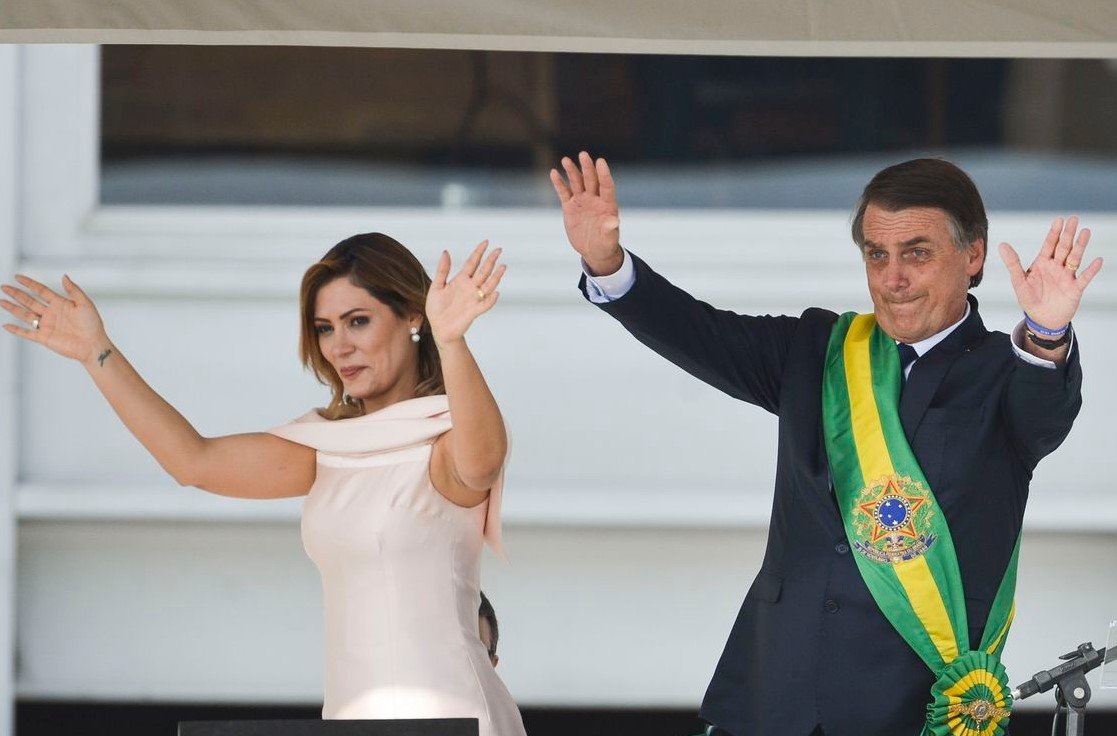 Jair Bolsonaro e Michelle