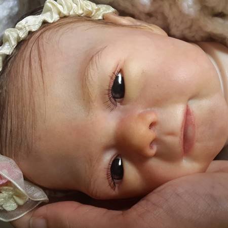 BEBÊ REBORN TINKY HIPER REALISTA TODA EM SILICONE PRONTA ENTREGA -  Maternidade Mundo Baby Reborn