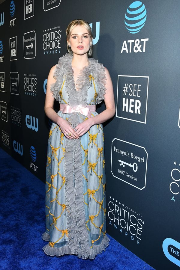 Claire Foy Accepts The #SeeHer Award At The 24th Annual Critics