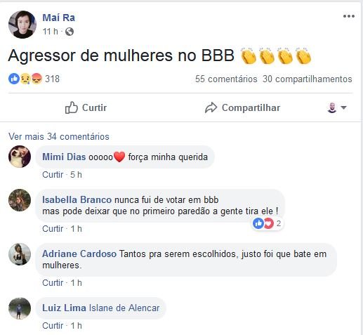 Vanderson BBB19 ACUSAÇÕES
