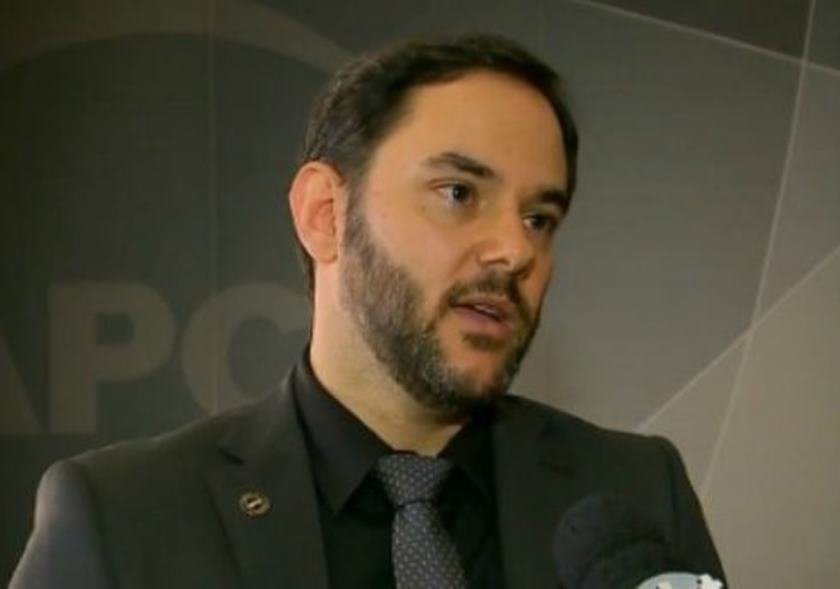 Marcos Camargo, presidente da Associação Nacional dos Peritos Criminais Federais