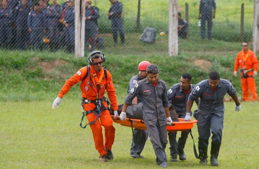 Oitavo dia de buscas em Brumadinho com 110 mortos e 238 desaparecidos