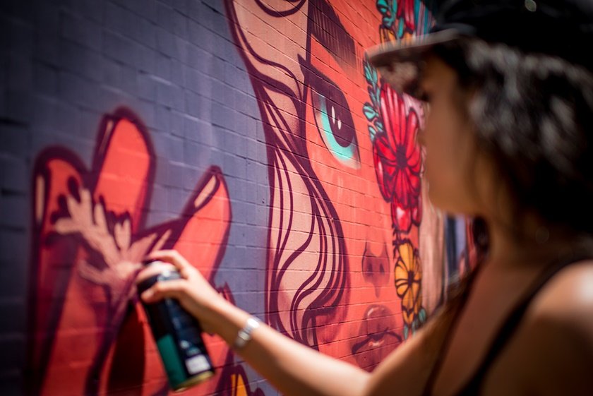 Brasília (DF), 23/01/2019 Siren grafite Local: SQS 113 Foto: Hugo Barreto/Metrópoles