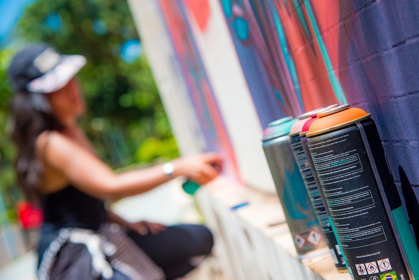 Brasília (DF), 23/01/2019 Siren grafite Local: SQS 113 Foto: Hugo Barreto/Metrópoles