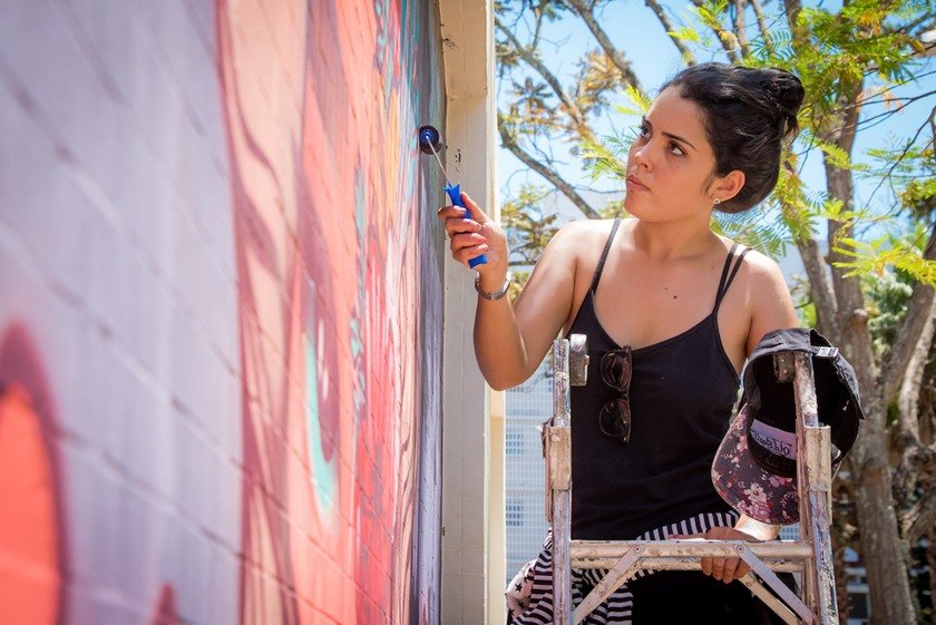 Brasília (DF), 23/01/2019 Siren grafite Local: SQS 113 Foto: Hugo Barreto/Metrópoles