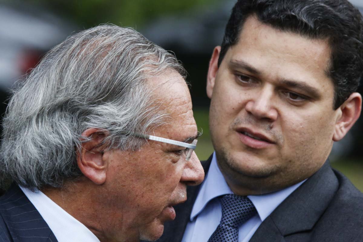 Guedes se reuniu com Maia e Alcolumbre para tratar de Previdência - Brasília(DF), 7/12/2019