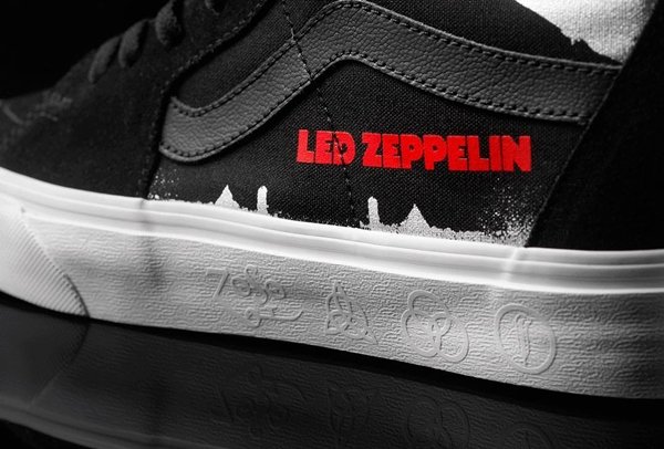 camiseta vans x led zeppelin