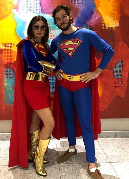 fatima bernardes tulio fantasiados no carnaval de 2020