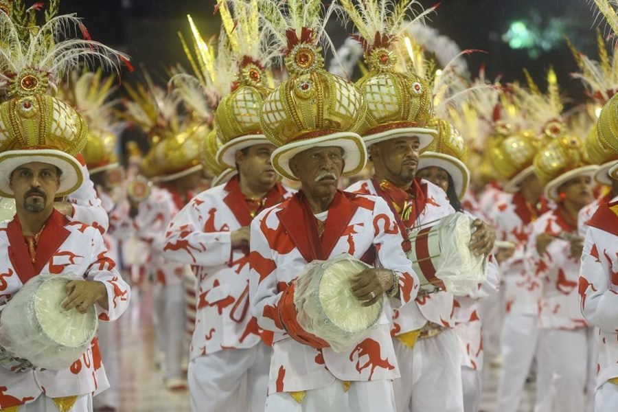 The Parade Of Samba Schools In Rio