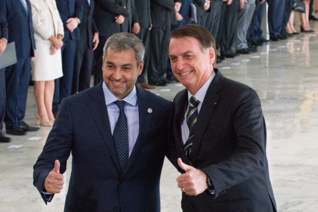 Bolsonaro e Mario Abdo