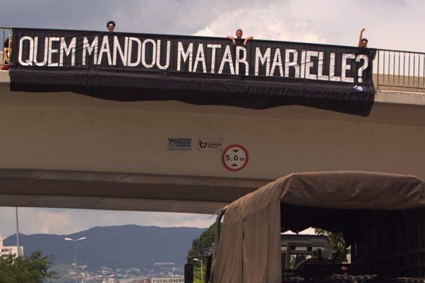 Manifestações de um ano da morte da vereadora Marielle Franco
